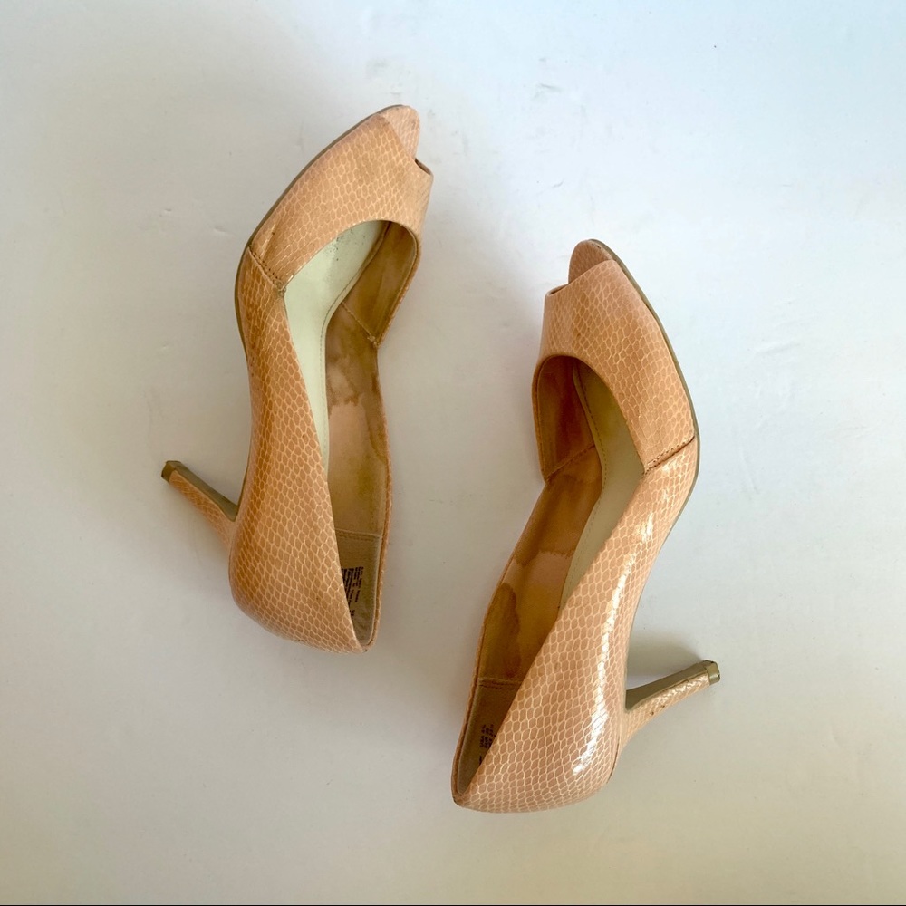 Fioni Peep-Toe Heels